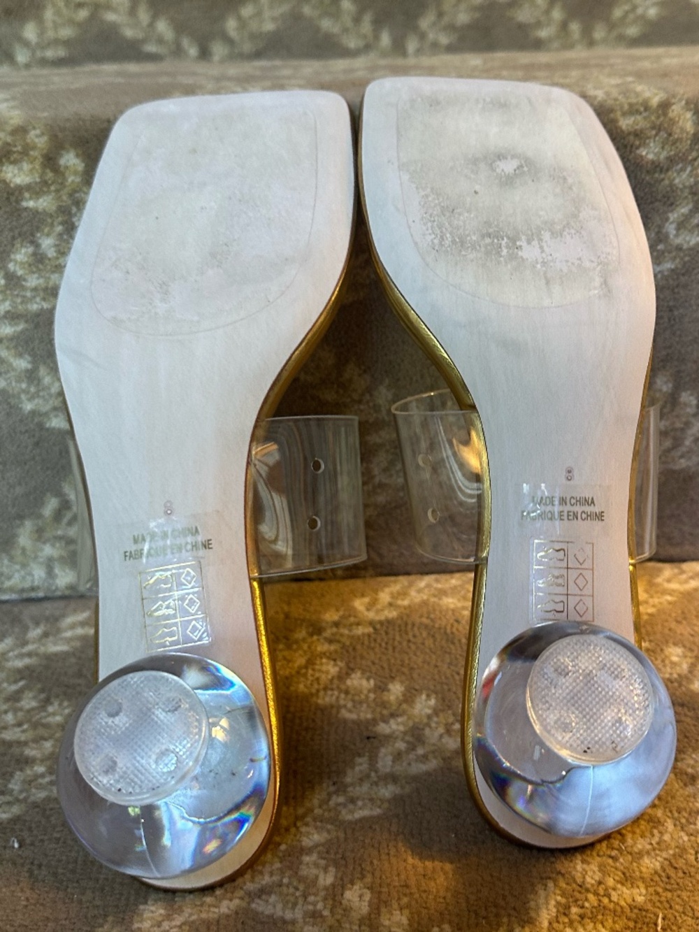 Jeffrey Campbell Latus Clear Heel Sandal - Picture 5 of 6